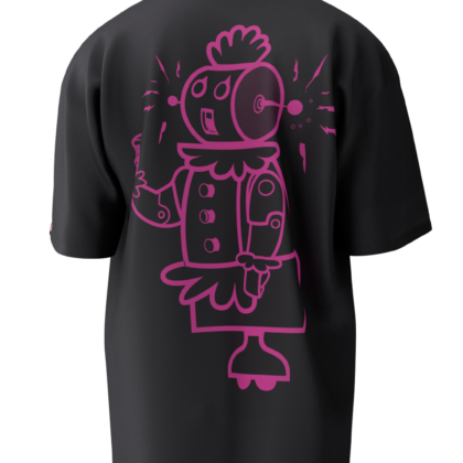 Rosey Black Tshirt Back