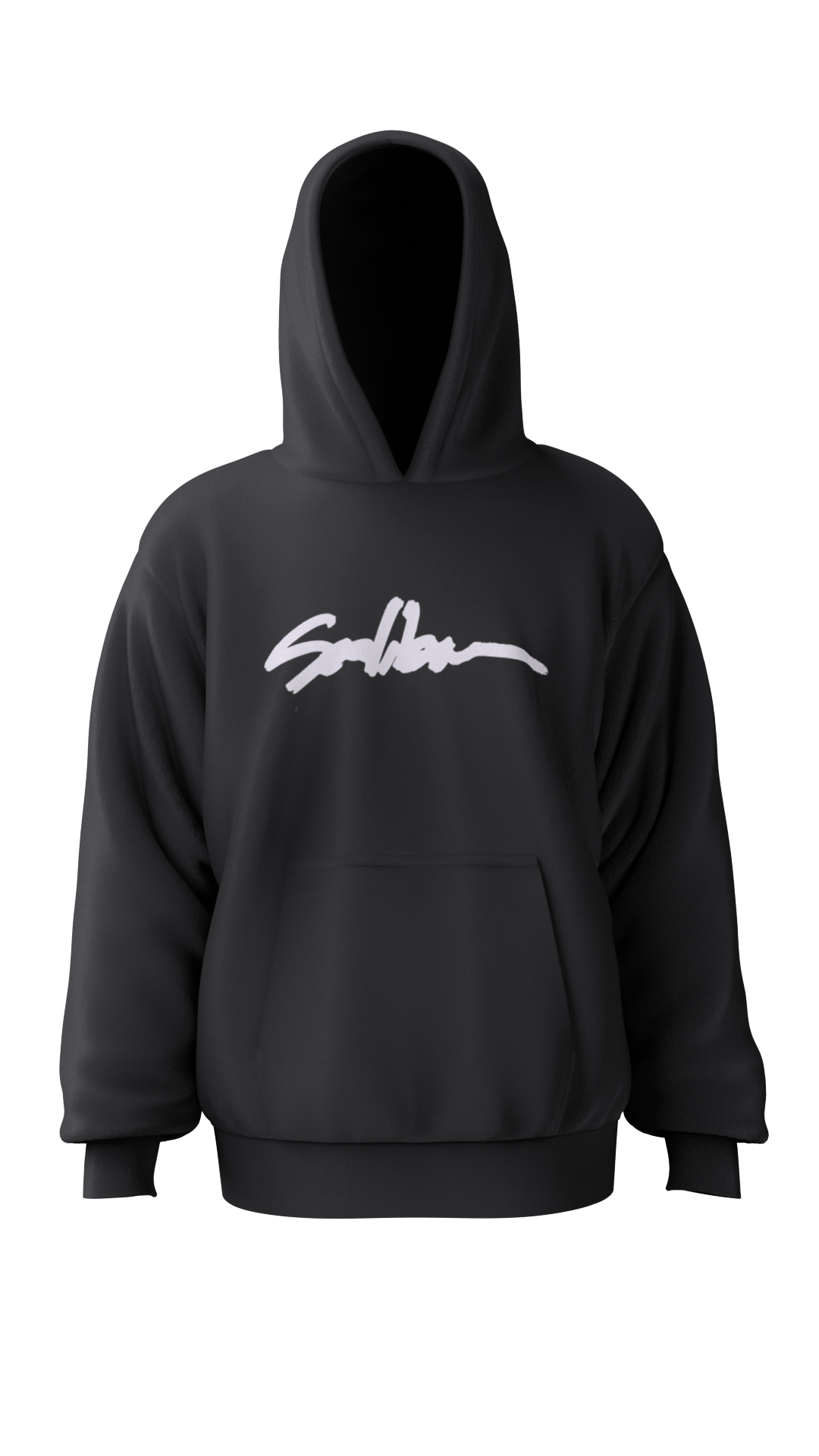 Logo Black Hoodie